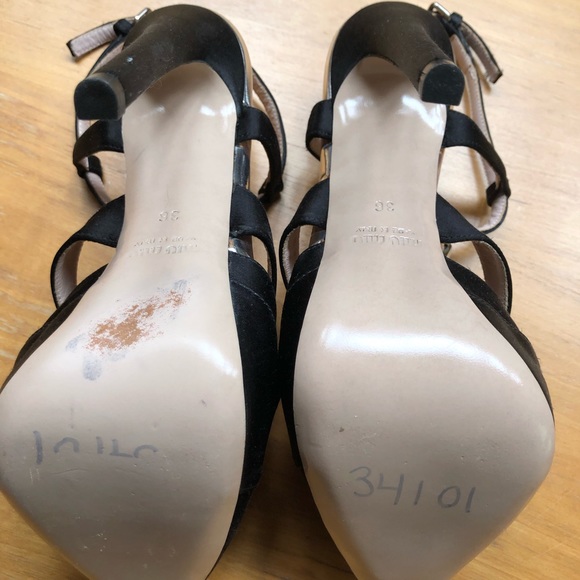 MiuMiu Swarovski crystal heels - Picture 4 of 4